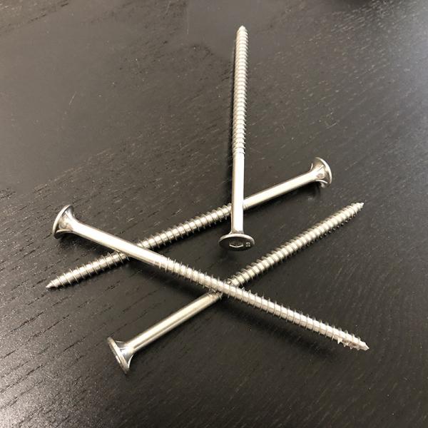 Bulge Batten Screws 14G x 125mm G304 Stainless Steel Screws T17