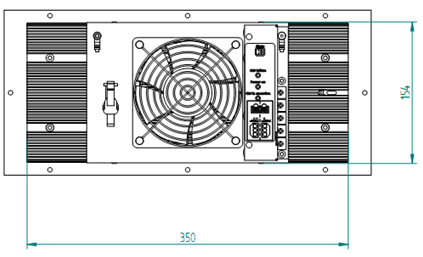 Air Peltier Cooling Units For Telecom Cabinet 200W 48VDC