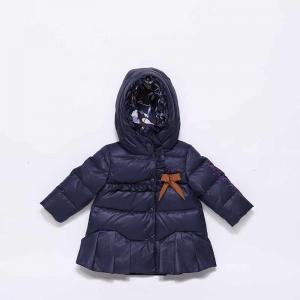 Quality Stylish Boutique Outfit New Model Hooded Kids Down Filled Outerwear Newborn Winter Coat Toddler Girl for sale