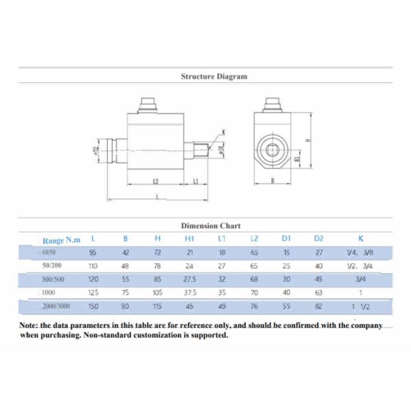 SLZN-667 High Quality High Accuracy And Cost Effective Dynamic Torque Sensor