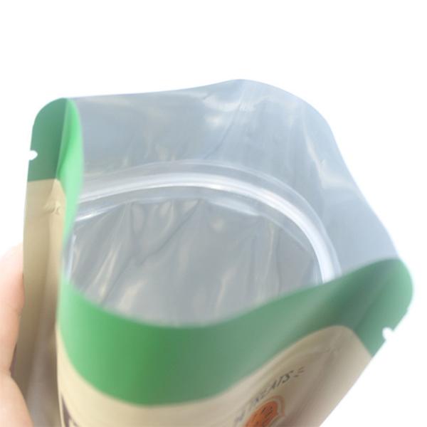 Custom High Quality Kraft Paper Zipper Pouch For Dog Food Big Packaging Plastic Bags For Pet