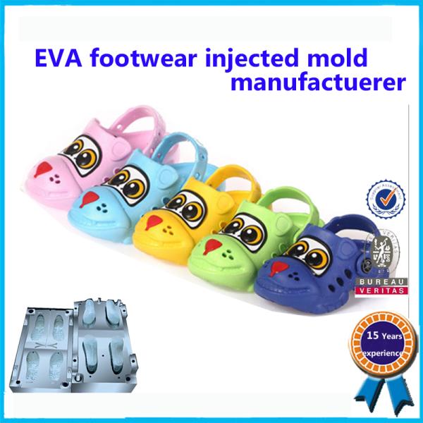 New Arrived PCU PVC Air Blowing Children Slipper Mould For Sale