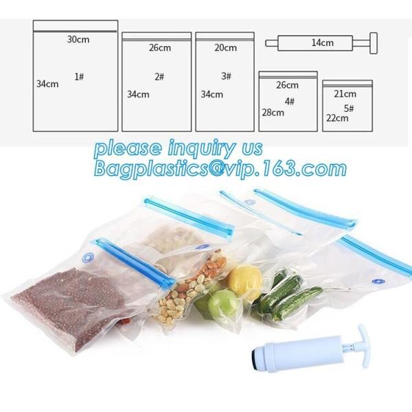 Food Saver Vacuum Storage Embossed Vacuum Bag for Keep Food Fresh, Meat Vegetable Fruit Keep Fres Kitchen Vacuum Bags Wr