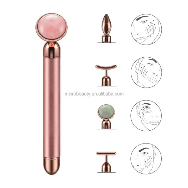 Handmade Facial Beauty Massager Anti Aging Roller Electric Gua Sha Face Sculpting Tool