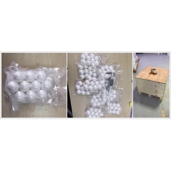 Wear Resistant Yttria Stablilized Ball Zirconia Ceramic Valve Ball Seat