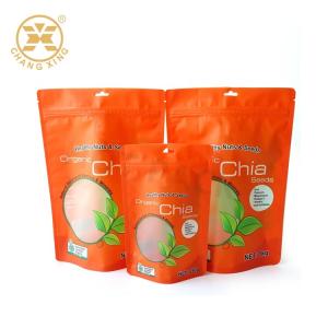 1kg Zipper Spice Standing Pouch Aluminum Foil Snack Food Packaging For Smell