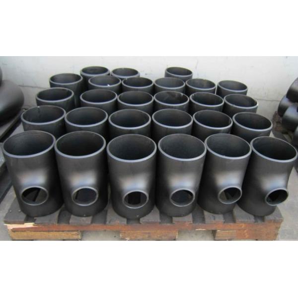 EN10204 3.1 P265GH Butt Welded Pipe Fitting Tee Astm B16.9 Beveling End