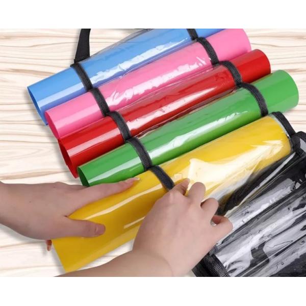 48 Rolls Wall-Mount Vinyl Storage Holder Vinyl Rolls Storage Organizer Rack Houseware