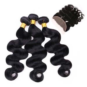 Authentic Virgin Brazilian Hair Extensions , Brazilian Remy Virgin Hair Weave