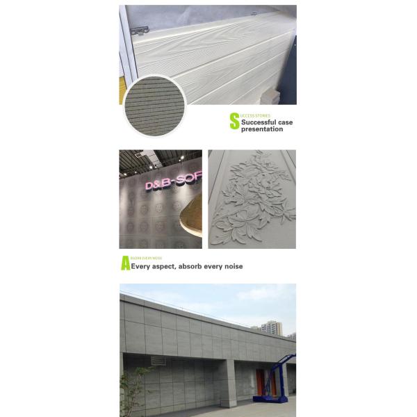 Waterproof Reinforced Fiber Board with Good and Polished Surface Calcium Silicate