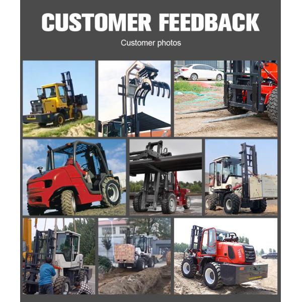 20ft Automatic All Terrain Forklift