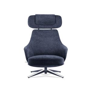 Ergonomic Recliner Chair Fabric Upholstered Modern Lounge Seating Comfortable