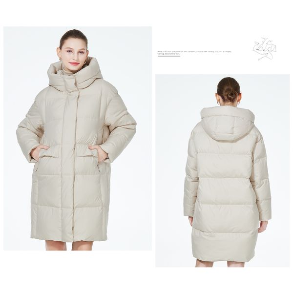 Oversized Long Coat | Soft Beige · 95cm Full Coverage · Comfort-First Design
