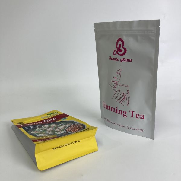 Custom Printed Plastic Matt Finish Stand Up Zipper Bags for Cashews Food Grade Snack Packaging Bags