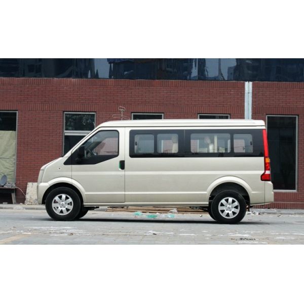 White Dongfeng Mini Electric Powered Van / Electric Cargo Vans C35-LHD With Left Hand Driving