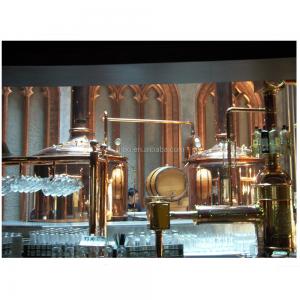 Quality Turnkey Beer Brewing Equipment Mash Tank and Lauter Tank with Copper Material Sale for sale