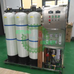 1500LPH Manual Valve TDS Meter Mineral Water Purifying Machine