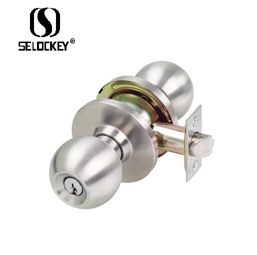 Tubular Hotel Door Knob Euro Spec Locks Ball locks