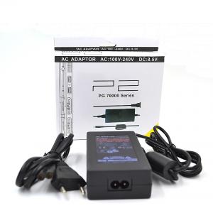 China 70000 90000 PS2 Slim AC Adapter 110 - 240 V Input Black Color For Playstation 2 on sale