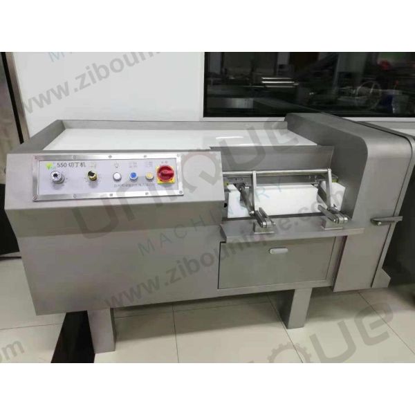 400 KG Commercial Meat Cube Cutting Machine for Frozen Meat Dicing 1480*800*1000 mm