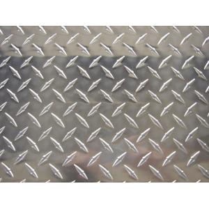 Quality Alloy 3003 Aluminium Chequer Plate Sheet , Aluminum Diamond Tread Plate For Building Floors for sale