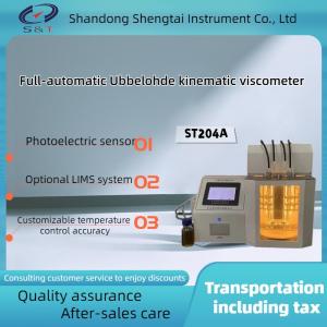 Quality Fully automatic Ubbelohde viscosity tester, automatic constant temperature calculation and printing ST204A for sale