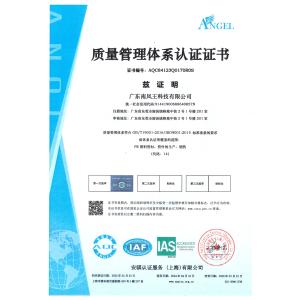 Guangdong Nanfengwang Technology Co., Ltd. Certifications
