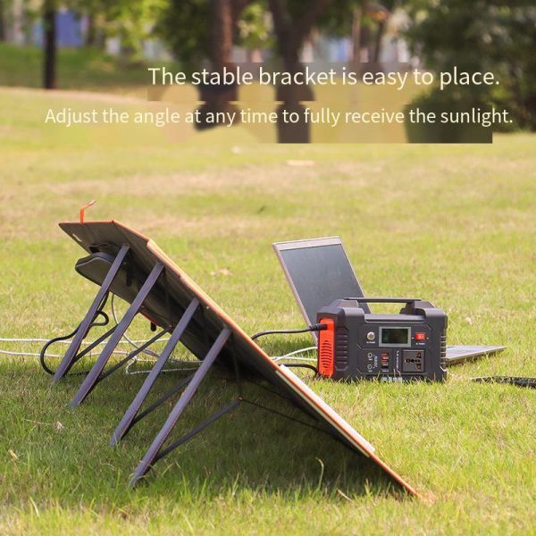 100W Folding Solar Panel , Monocrystalline Photovoltaic Solar Panel