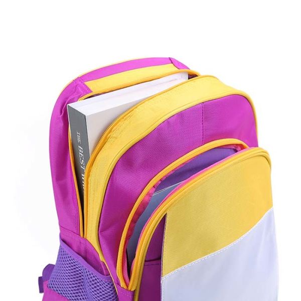 Custom Logo Oxford Sublimation Blanks Book Storage Bag Custom Sublimated Backpacks For Kids