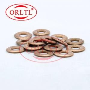 Quality ORLTL Denso Common Rail Injector Copper Washers Clip Washer Shim Copper 5 Pcs / Bag for sale