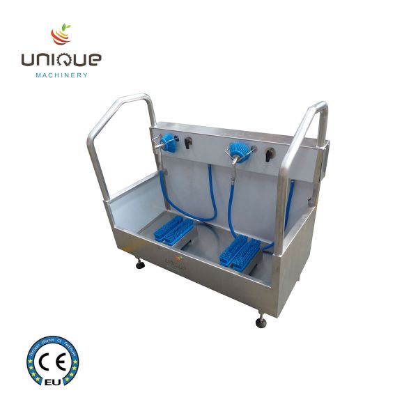 304 Stainless Steel Boots Washer Disinfection Machine Automatic Hygiene Cleaning Station