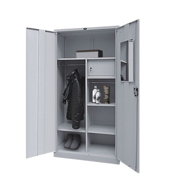 Safe Steel Storage Cupboard Double Door Steel Cabinet Lockers