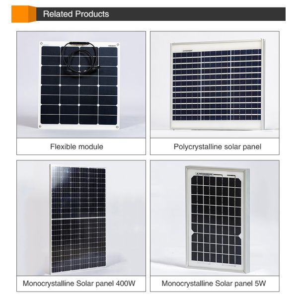 OEM Monocrystalline Silicon PV Panels , Multifunctional Mono Solar Panel