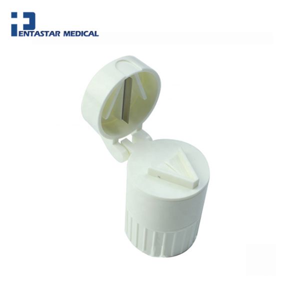 Multifunctional Plastic Pill Cutters and Crushers Round Tablet Splitter Crusher for Medicine or Vitamin
