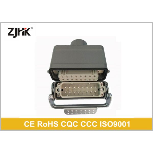 HA-016 Rectangular Heavy Duty Connector Of 16 Pin The Slim Inserts