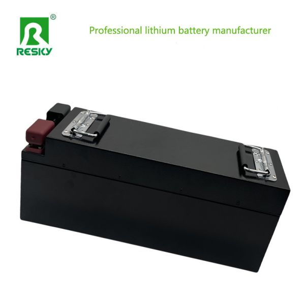 Power Rechargeable 51.2V 50AH Lifepo4 Lithium Battery Pack For Electric Golf Cart