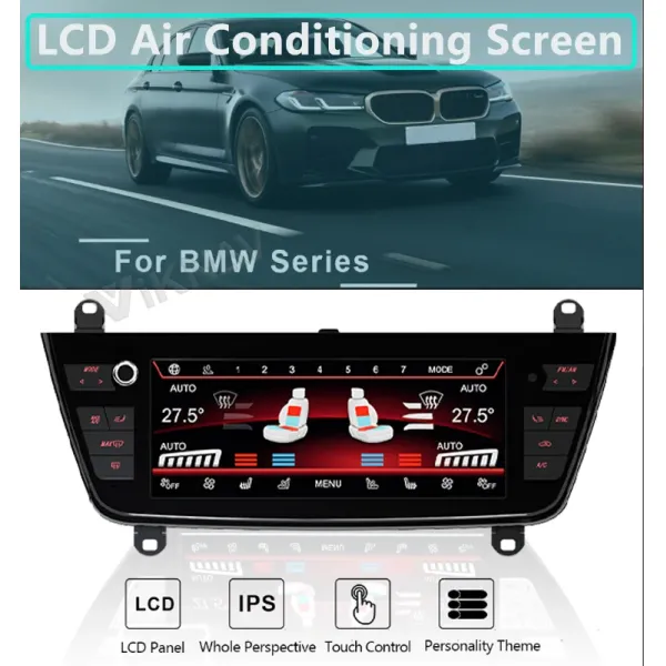 BMW 2 3 4 Serie 3GT M3 M4 Car AC Control Panel Screen 2013-2020 ODM