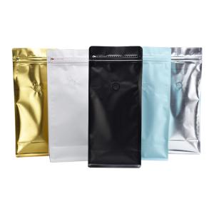 Quality PE Valve Ground 250g Coffee Packaging Pouch for sale
