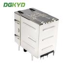 RJ45 Multi Port Connector 2X1 Modular Block Socket Gigabit Filter 6U DGKYD21Q042
