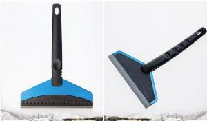 Quality Soft Handle Car Plastic Snow Shovel , Silicone Windshield Ice Scraper for sale
