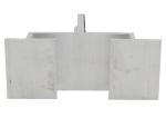 Anodized Adjustable Wall Cladding Support System With Durability