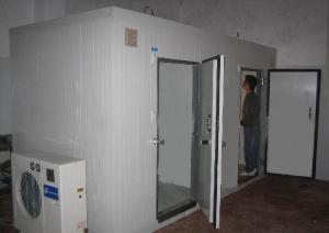 China Indoor Modular Walk In Freezer Refrigeration Unit Superior Storage Space on sale