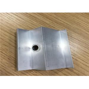 Solar Panel Machining Aluminium Parts , CNC Aluminium Profile Fabrication