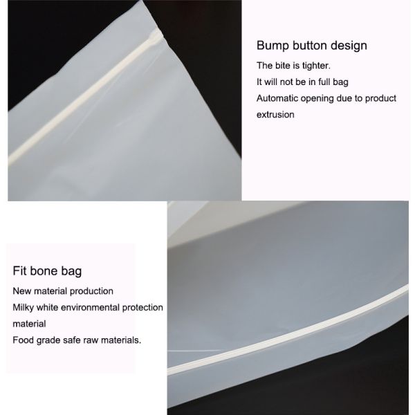 Eco 100% Biodegradable Cornstarch Packaging Bags Resealable k Plastic