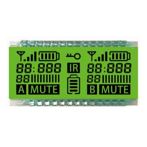 Custom Size 3.0V TN LCD Display Panel Transflective TN LCD Segment Display Module