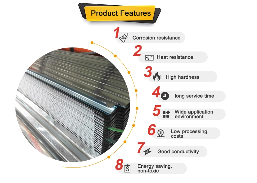 Cheap 3000*851*0.3mm Corrugated Zinc Roofing To Chile