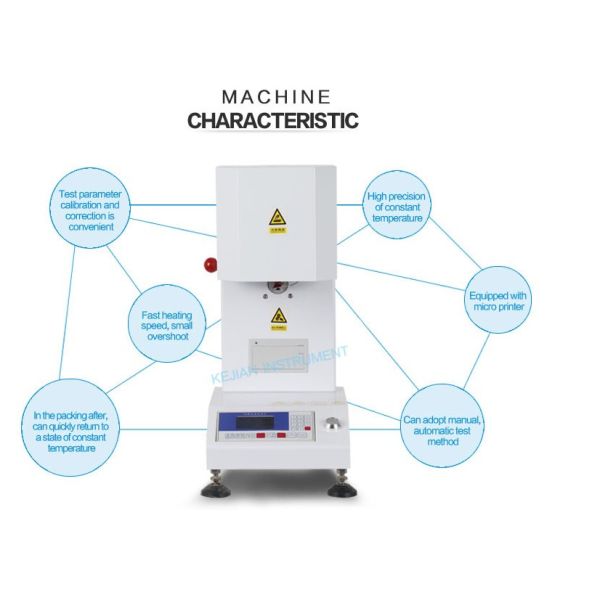 PID Control Rubber Testing Machine / Impact Melt Flow Index Equipment With Mini-Automatic Printout