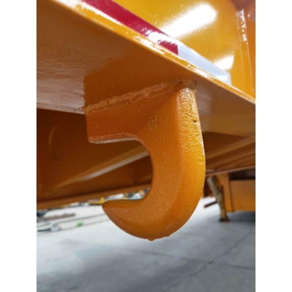 Truck Trailer Excavator Transporting Gooseneck Lowbed 3 Axles 60ton Low Bed Trailer with Ladder