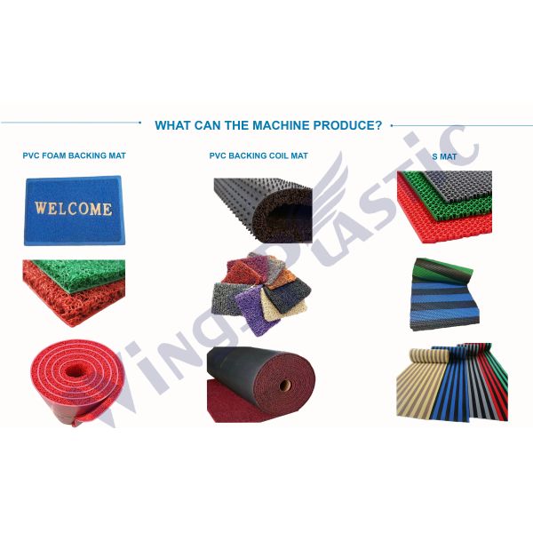1200mm Plastic Mat Making Machine PVC Door Mat Making Machine Cushion Mat