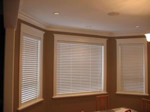 Quality CARB Customizable Cordless Fauxwood Blinds Faux Black Wood Blinds for sale
